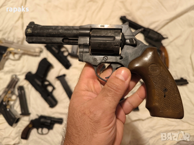 револвер, сигнален, пистолет газов, пушка с халостни, снимка 12 - Антикварни и старинни предмети - 53232621