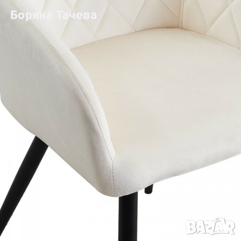 Висококачествени трапезни столове тип кресло МОДЕЛ 204, снимка 6 - Столове - 36581467