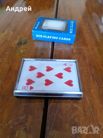 Стари карти за игра Ace, снимка 2 - Други ценни предмети - 33381826