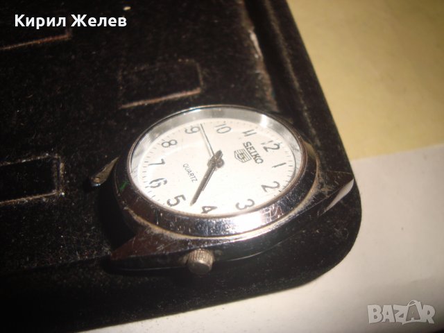 SEIKO 5 QUARTZ СЕЙКО 5 КВАРЦ ЧАСОВНИК 21895, снимка 5 - Мъжки - 32857497