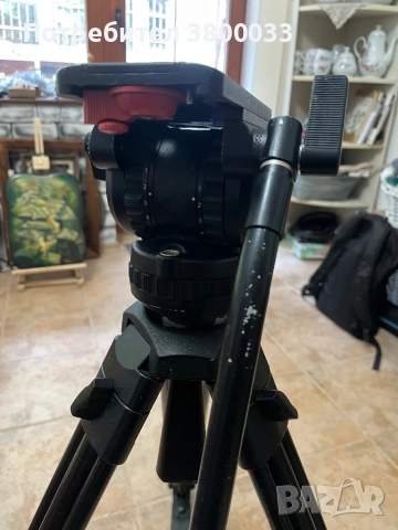 Професионален статив за камера, снимка 5 - Чанти, стативи, аксесоари - 52593827