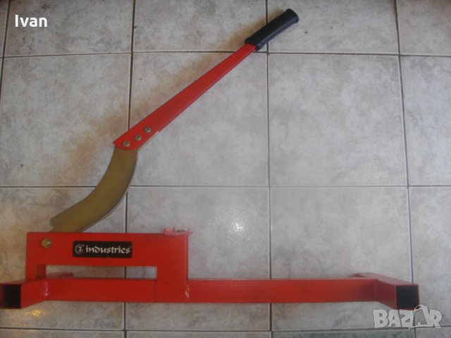 Нова 740мм Гилотина-Машина Ръчна За Рязане На Ламиниран Паркет-Industries, снимка 2 - Други инструменти - 33634315