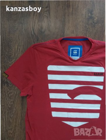 g-star - страхотна мъжка тениска, снимка 3 - Тениски - 33590527