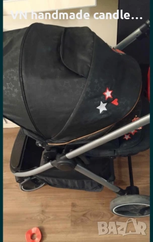 Бебешка количка с три коша , снимка 3 - Детски колички - 51067979