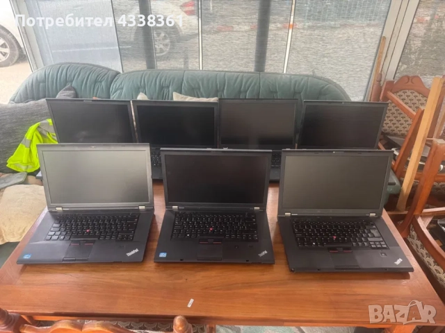 LOT Lenovo 7 лаптопа T530 W 530 L 530 T510, снимка 11 - Лаптопи за работа - 51963664