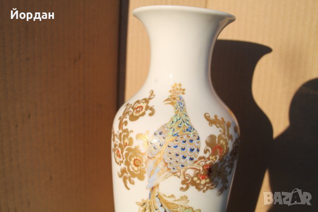 Немска порцеланова ваза ''Kaizer'' , снимка 2 - Антикварни и старинни предмети - 43573144