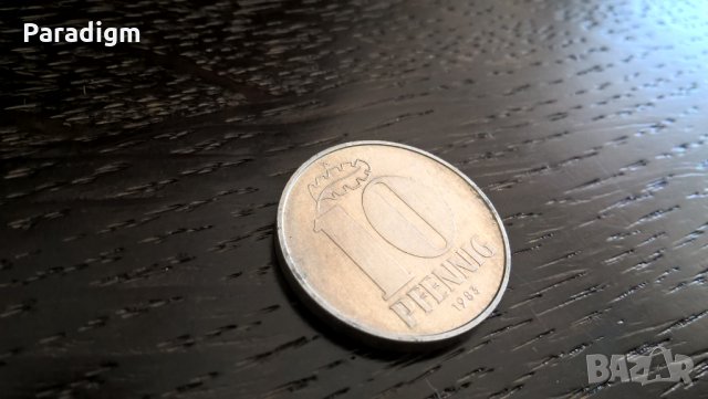 Монета - Германия - 10 пфенига | 1983г.; серия А