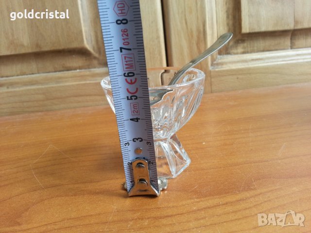 Кристален съд за сервиране, снимка 6 - Антикварни и старинни предмети - 36834999