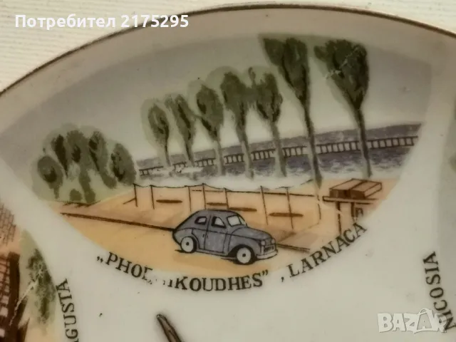 декоративна стенна чиния-Кипър, снимка 7 - Декорация за дома - 49319722