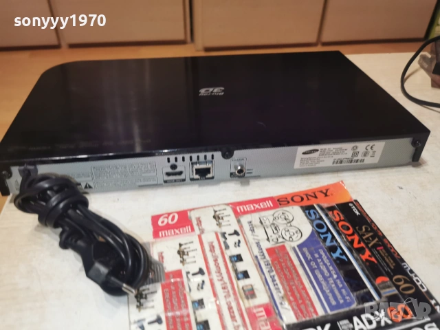 SAMSUNG BD-H5500 BLU-RAY 3D HDMI LAN 1101260910LCHERY1, снимка 12 - Плейъри, домашно кино, прожектори - 53059926