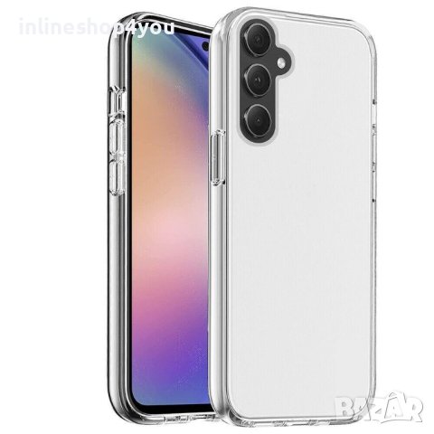 Прозрачен Кейс SPACE CASE за Samsung Galaxy A14 | A33 | A34 | A53 | A54, снимка 4 - Калъфи, кейсове - 43780815