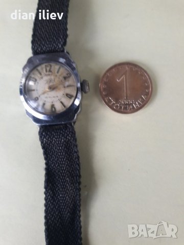 Стар дамски механичен часовник -Заря, снимка 7 - Антикварни и старинни предмети - 28673280