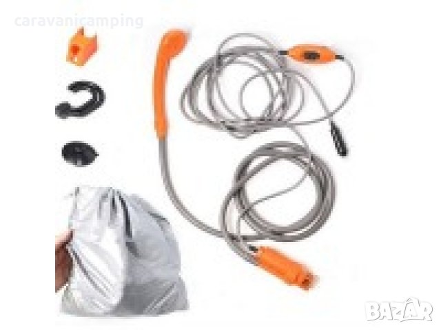 ПРЕНОСИМ ДУШ 12В ЗА КЕМПЕР,КАРАВАНА,КЪМПИНГ, снимка 3 - Къмпинг мебели - 27776337