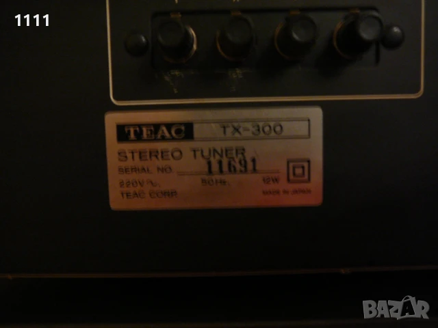 TEAC BX-300 I TX-300, снимка 10 - Ресийвъри, усилватели, смесителни пултове - 50550043