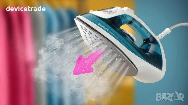 Ютия Philips DST2010/90 Series 2000, 2000 W, снимка 5 - Ютии - 53534727