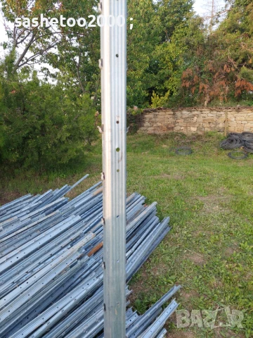 Метални поцинковани колове за лози,огради и други, снимка 5 - Градински инструменти - 49999050