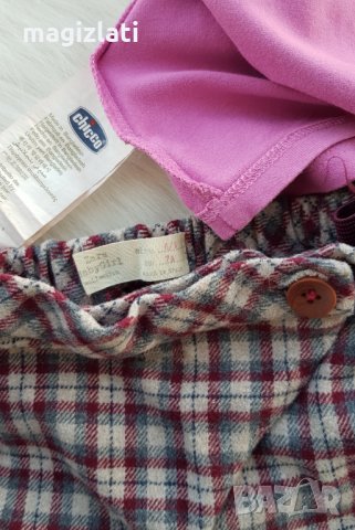 Бебешка блуза Chicco 6-9 месеца , снимка 4 - Бебешки блузки - 32505520