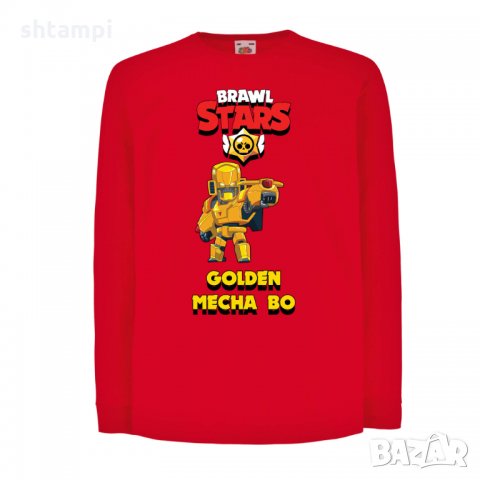 Детска тениска Golden Mecha Bo  брол старс Brawl Stars, снимка 2 - Детски тениски и потници - 32920671