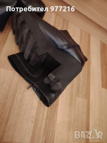 Дамски естествена кожа ботуши, снимка 3 - Дамски ботуши - 47343836