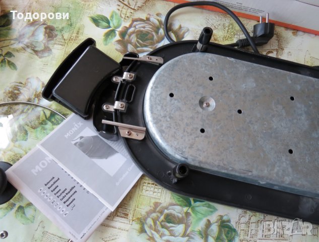 Грил скара Monix GrilleMax Combi -електрическа, с капак+грил, испански, снимка 15 - Скари - 33611410