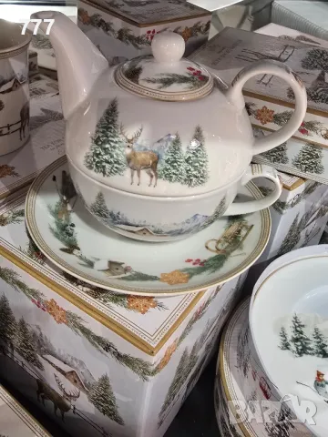 чаши чинии чайници 