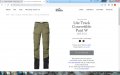 TIERA Lite Track Convertible Pant W за лов и търизъм размер 34 / XS дамски еластичен панталон - 74, снимка 2