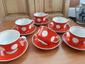 Руски порцелан чаши за чай, снимка 7