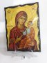 Голяма икона на Пресвета Майка Богородица Закрилница - Модел В - ръчна изработка ., снимка 4