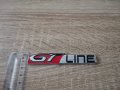 Peugeot GT Line Пежо ГТ лайн надпис емблема, снимка 2