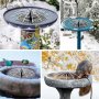 Нов 250 W нагревател за птици с фонтанна помпа Открито Дом градина двор, снимка 3