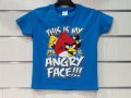 Нова детска тениска с трансферен печат Angry Birds, снимка 9