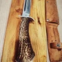 Ловен дълъг нож касапски от колекция , снимка 4