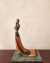 Статуетка „Дама в дълга рокля“ – G. S. Cassel, France, снимка 12