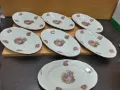 Стар български порцелан изида чинии елипси , снимка 1