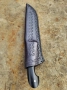 Ръчно изработен нож Черен Текстолит, снимка 10