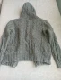 Страхотна плетена жилетка унисекс с качулка , снимка 2