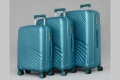 Комплект 3 броя куфари с колелца - Полипропилен, снимка 1