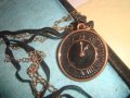МЕСИНГОВ АРТ ВИНТИДЖ МЕДАЛЬОН - ЧАСОВНИК 6849, снимка 5