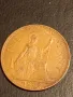 Стара монета 1 пени 1965г. Великобритания Кралица Елизабет втора 41177, снимка 2