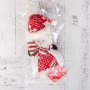 2512 Текстилна коледна играчка за закачане Снежко, 29см, снимка 2
