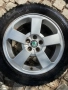 Джанти 5х100 6 1 /2 jx16 h2 et 42 алуминиеви свалени от шкода октавия 2000г, снимка 2