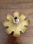 Три броя месингови цветя - орнаменти месинг, снимка 4