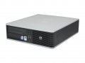 Марков компактен компютър HP, Intel Core2duo, 2gb ram, 160gb hard, DVD , снимка 1 - За дома - 27993565