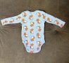 Бебешко памучно боди с дълъг ръкав марка LUPILU за деца 0-3 месеца, снимка 2