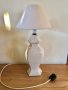 Английска порцеланова настолна лампа, 50 см