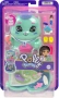 Игрален комплект Polly Pocket с аксесоари в чантичка - Коте моряк, снимка 1