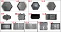 Калъпи/форми на унипаваж за производство на изделия от бетон, снимка 3