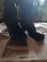 Черни кожени боти, снимка 12