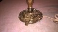 ретро лампа-антика мед/месинг-внос холандия, снимка 9