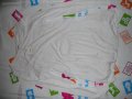 Нов Дамски Бял ТОП Блуза с отворен корем р-р С М Л, снимка 1 - Блузи с дълъг ръкав и пуловери - 43212874